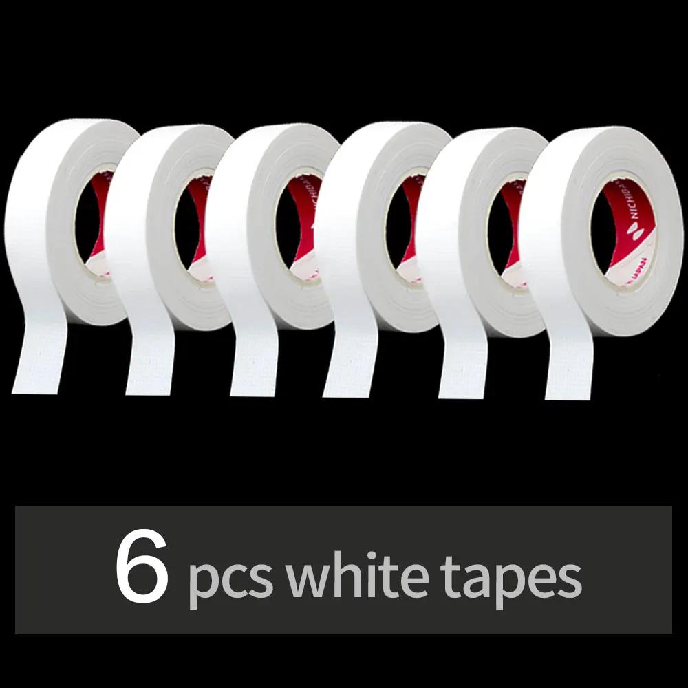 

Lashtalk Eyelash Extension Tape Makeup Tool 6 PCs Breathable Anti-allergy Easy to Tear Micropore Professional False Fake\][., білий
