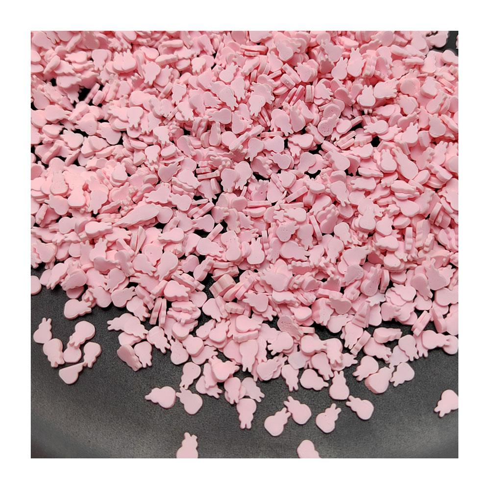 Colorful Cartoon Rabbit Polymer Clay Mini Slices Cute Sprinkles for Nail Art Stickers Mobile Phone Case Embellishment