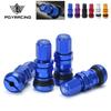 Dybvq3 PQY - Universal 4 Volk Racing Forged Aluminum Valve Stem Caps Wheels Rims PQY-WR11