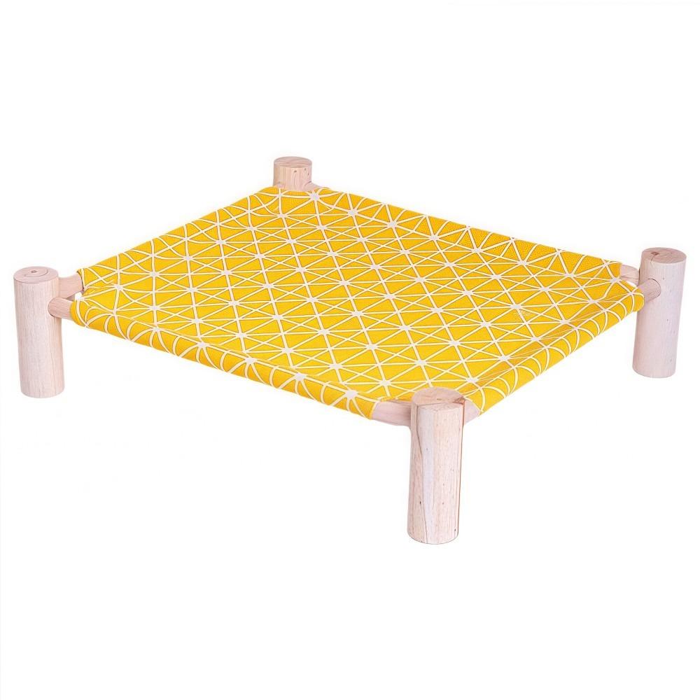 Breathable Elevated Cat Bed Wooden Cat Mat Creativity Cat/Dog Hammock  Four Seasons  Pets Furniture