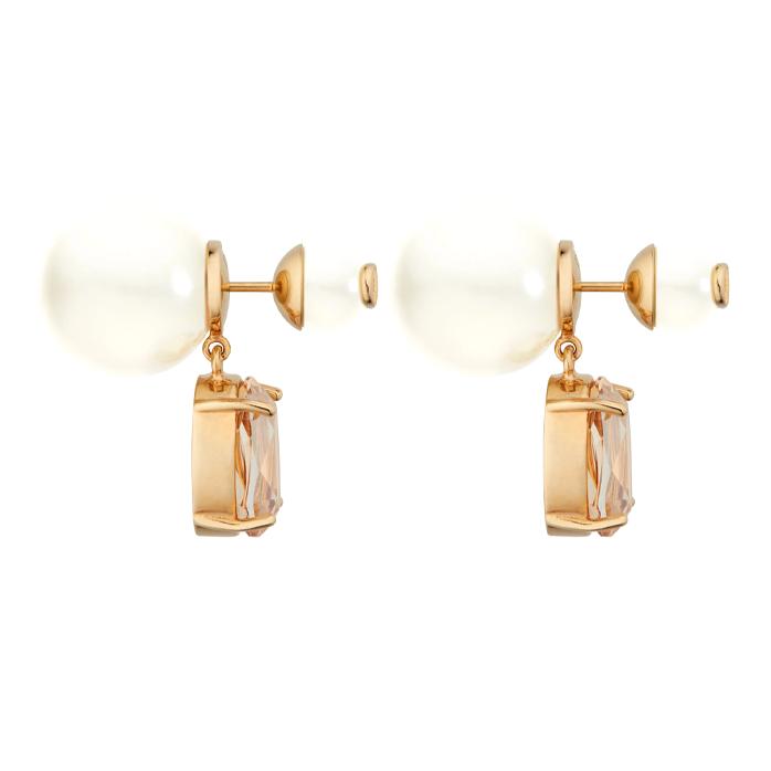 Dior Tribales Resin Metal Earrings Women earrings Gold E1893TRICY-D01L