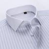 Long Sleeve Dress Wide Dark No ES4086 [Enshe] Men's Shirt, Stripe, Blue, Iron, Business, Casual, (#39, Gray)