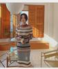 Korean Style Slim Long Skirt and Sweater Set for Women