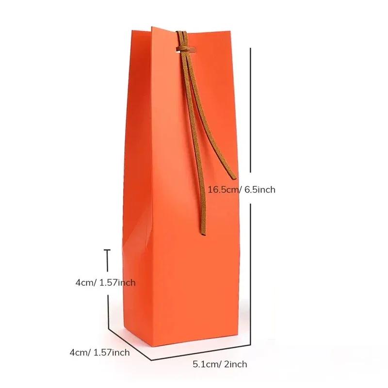 10Pcs Kraft Paper Gift Bag Candy Colorful Favor Bag Wedding Cookie Candy Bags Kids Birthday Party Decor Festival Mini Favor Box