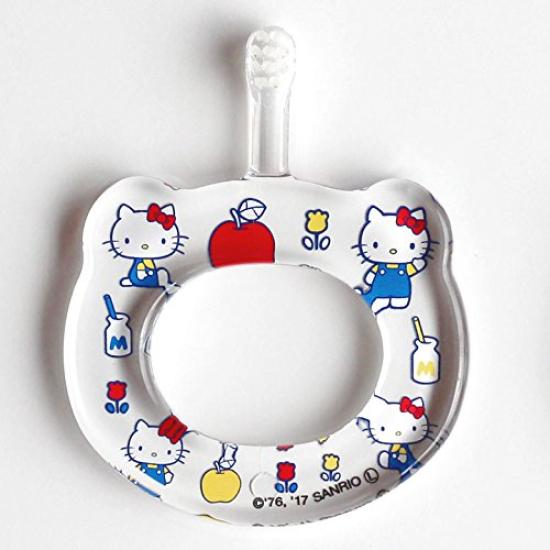 HAMICO Baby Toothbrush Limited One Size Hello Kitty Apple (Character Edition)