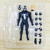 Maf 16Cm Spider Man Venom Articulated Action Figures Ko Model Kit Statue Assembly Toys Desktop Ornament Boy Gifts Collectible