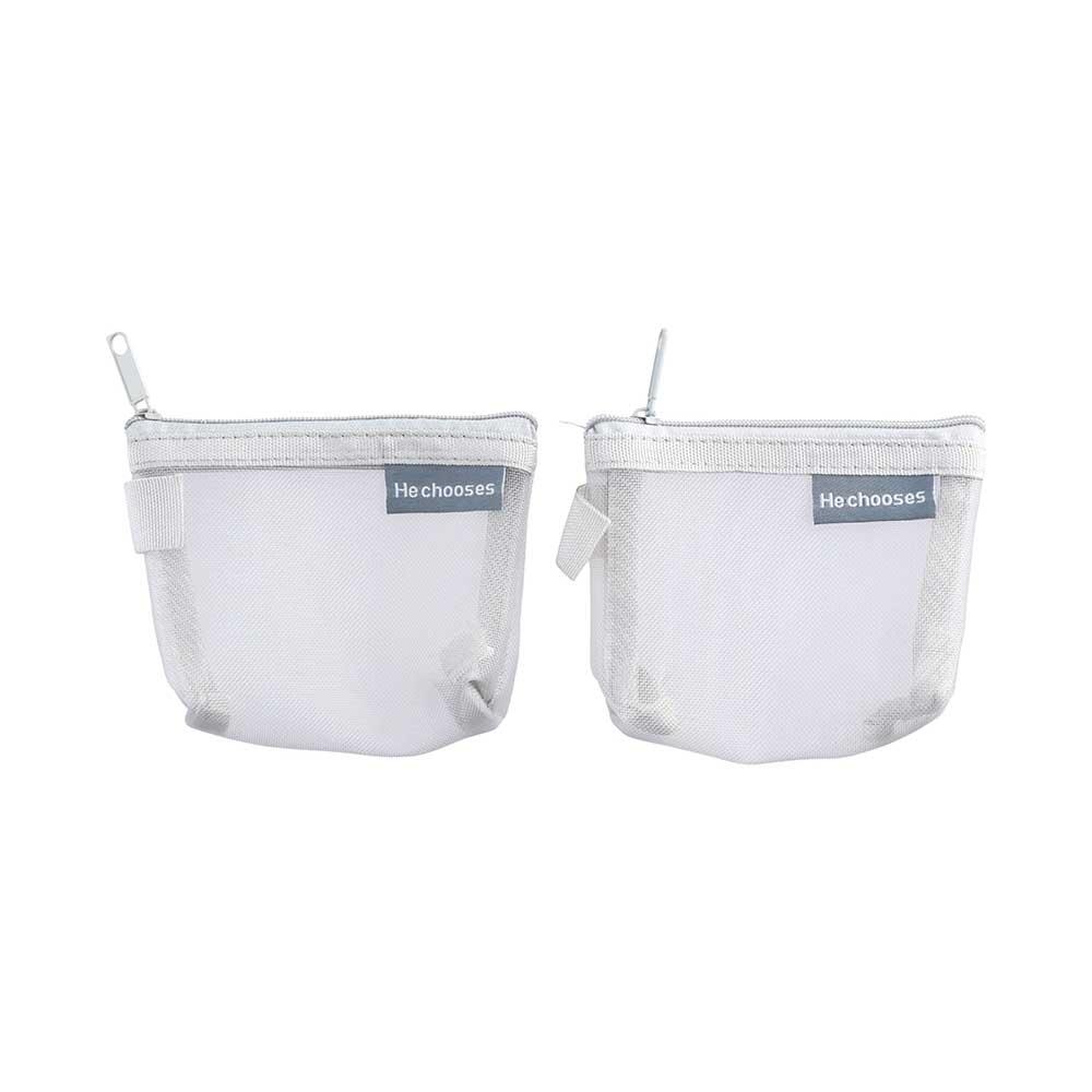 Cosmetic Cases Wash Pouch Makeup Brush Storage Bag Storage Bag Small Coin Purse Mesh Cosmetic Bag