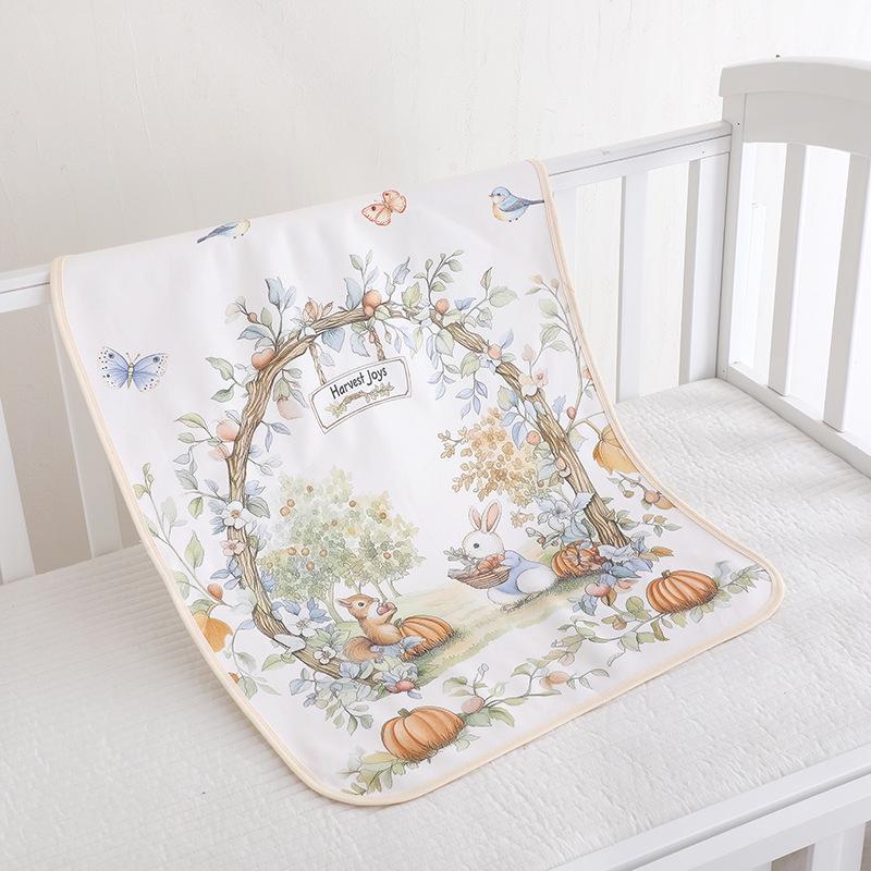 

Водонепроницаемая хлопковая пеленка для детского и детского недержания - Многоразовая, большого размера простыня 60x70 cm