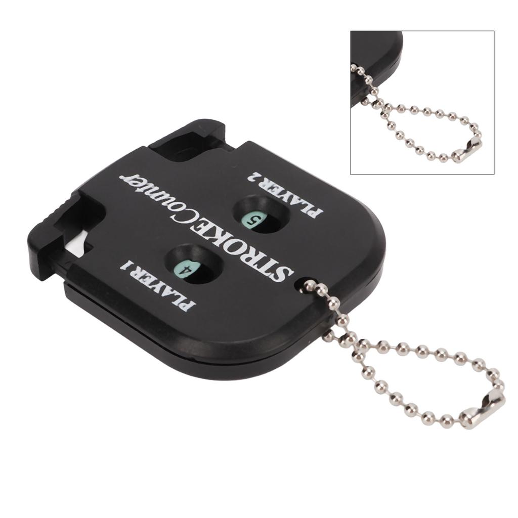 Mini Square Score Counter 2 Player Stroke Counter Portable Golf Score Indicator for Outdoor Sport