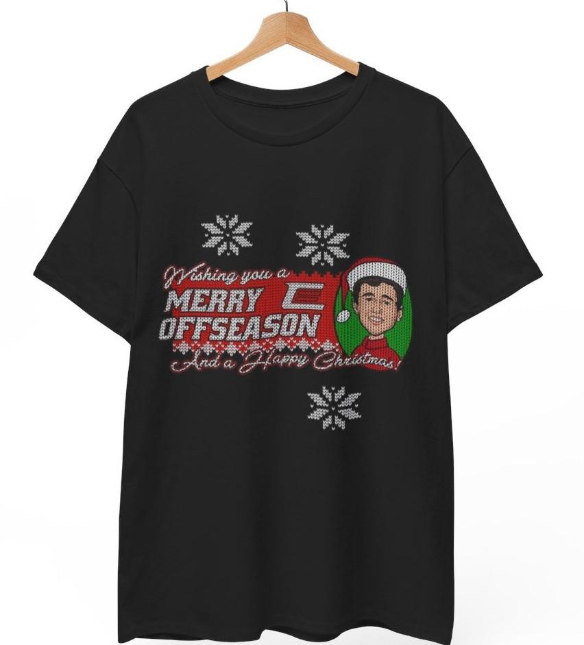 Chase Elliott T-Shirt NASCAR Merry Offseason Christmas Holiday Unisex Tee S