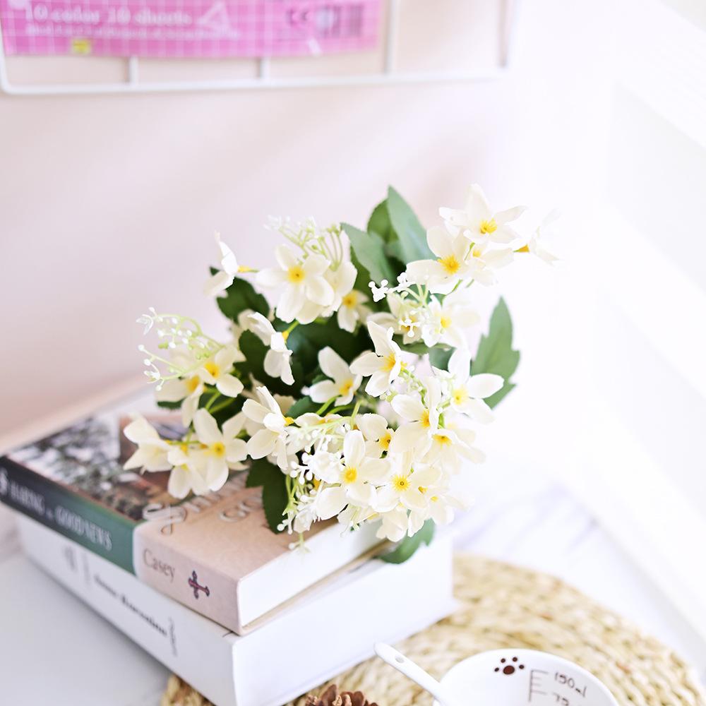 

Simulation Flower Jumping Orchid Pastoral Chrysanthemum Nordic Chrysanthemum Family Living Room Ornament Wedding Decoration Photography Props шампанского