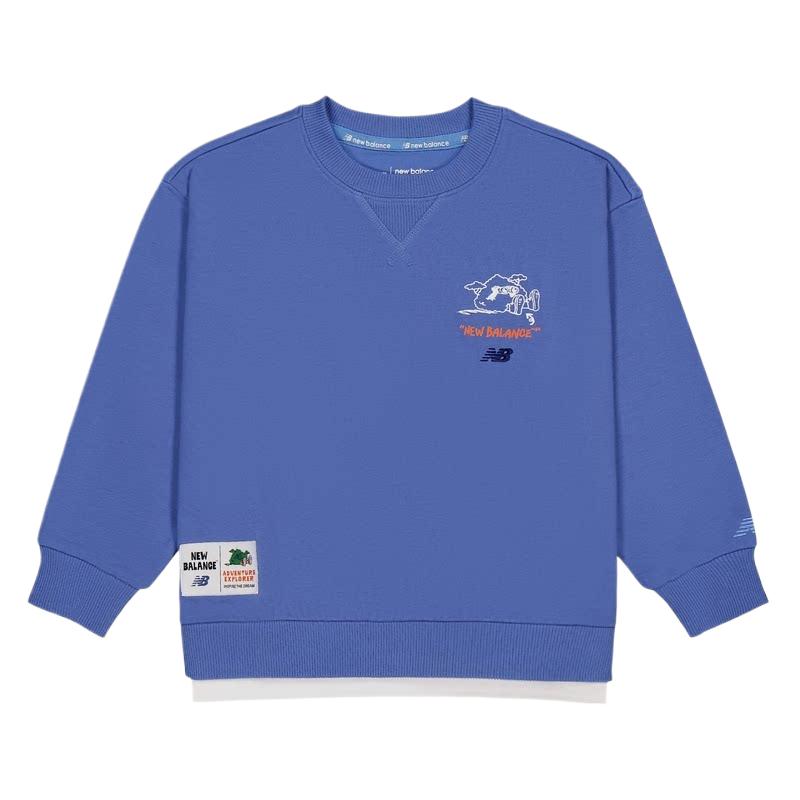 New Balance Sweatshirt SS26 Kids ND7ZG12053-BL 160