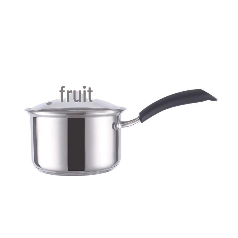 ZISIZ Stainless Steel Single Handle Soup Pot