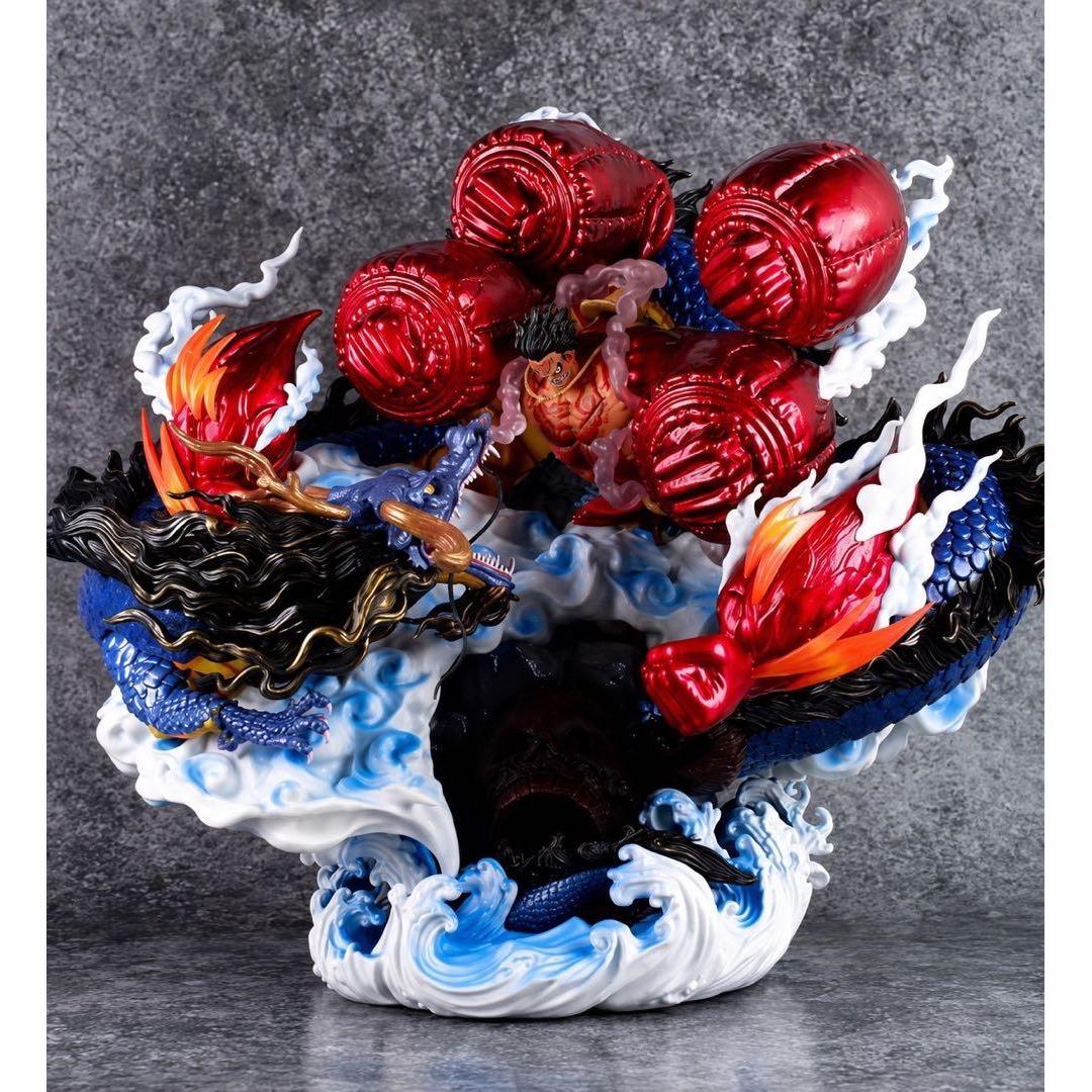 Used One Piece Monkey D. Luffy Gear 4 Dragon Figure Price Reduced!!