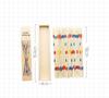 Wooden Pick-Up Sticks Table Game - Mikado Scatter Counting Sticks Educational Toy