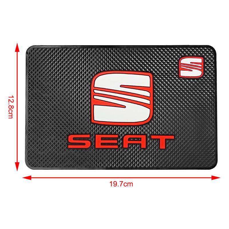 Car Anti Slip Pad Phone Holder Non-Slip Mat Car Stlying For SEAT Leon FR Altea Ibiza Toledo Cordoba Alhambra Arona Exeo