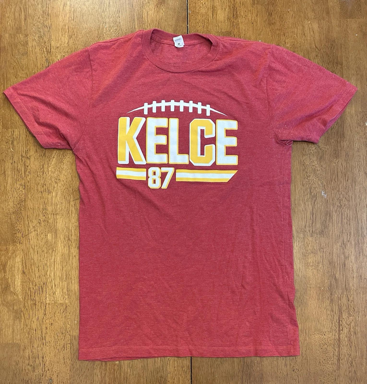 Travis Kelce Kansas City Chiefs #87 T Shirt Medium Taylor Swift L