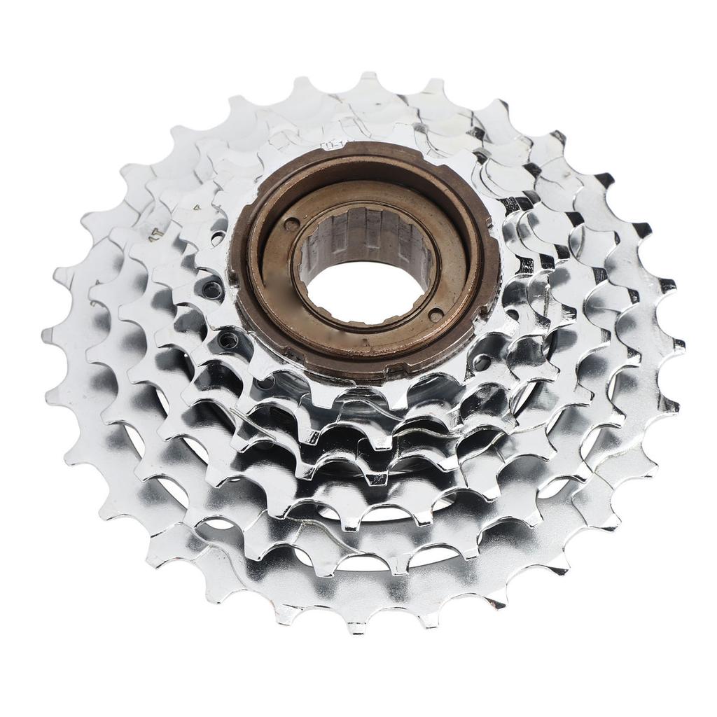 Bike Sprocket 14?28T 6 Speed High Strength Steel Bicycle Speed Flywheel for Replacement