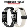 Magnetic Sport Band for Miband 10/9/8 Silicone Strap For Xiaomi Watch 8/9/10 NFC Smartwatch Replacement Women Bracelet