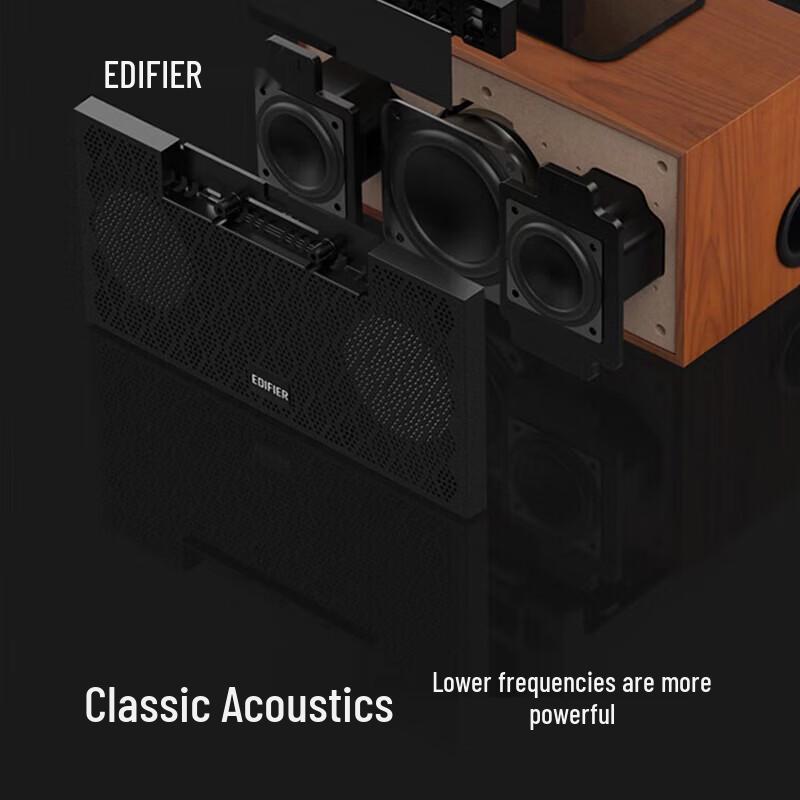 Edifier M260 Multi-functional Bluetooth Alarm Clock Speaker CN plug (adapter included)