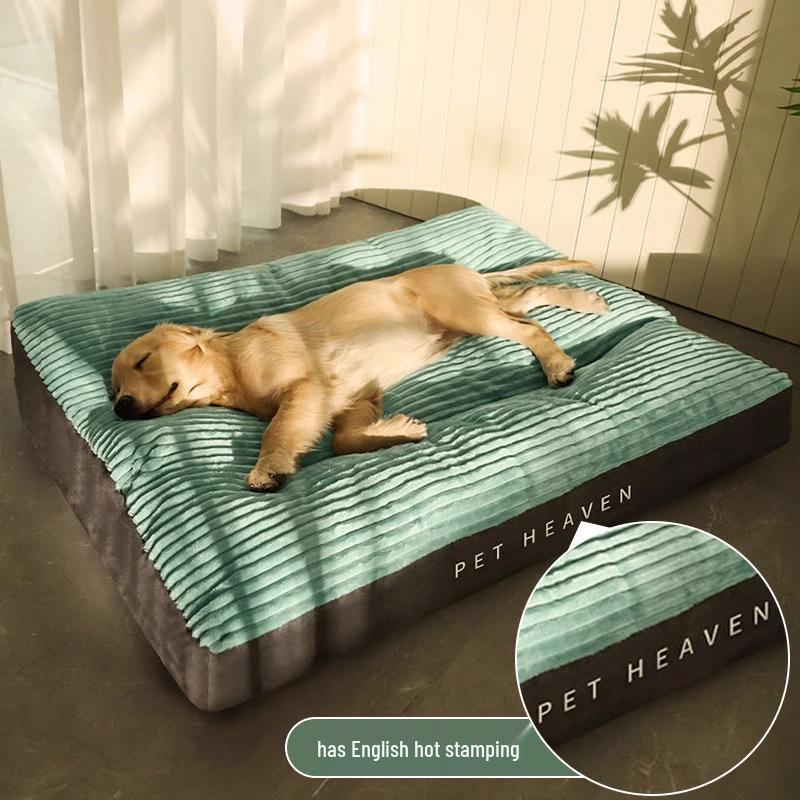 Washable Winter Dog Sleeping Mat - Four Seasons Universal Cushion for Large Dogs