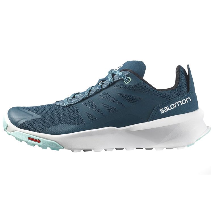 Salomon Patrol Comfortable Durable Breathable Low-Top Outdoor Functional Shoes Women Shoes Blue White 416776