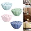 Arrangement of Flower Flowers Creative Floral Holder, Stable Ceramic Pot for Living Room,