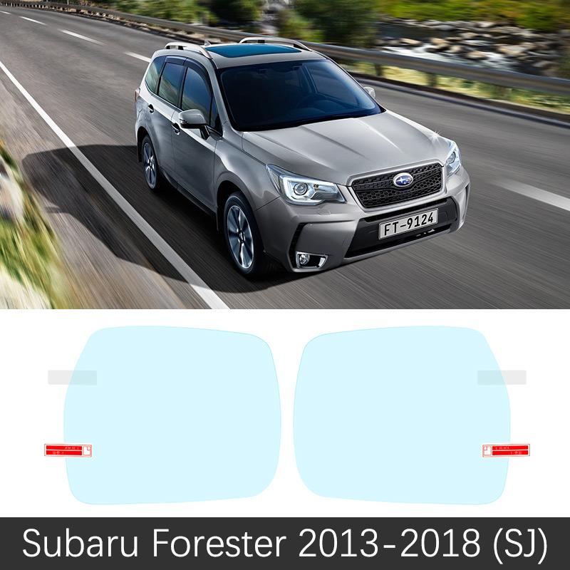 for Subaru Forester SG SH SJ SK 2005~ Full Cover Rearview Mirror Rainproof Anti Fog Film Accessories 2008 2012 2013 2018