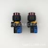 Illuminated Self-Locking Push Button Switch: YW1L-AF2E20QM3R / YW1L-AF2E10Q0R
