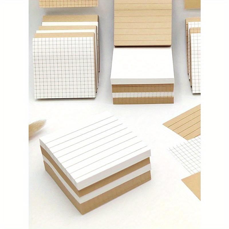 1 Set Books (80 Pages/Book) Simple Sticky Notes Office Supplies
