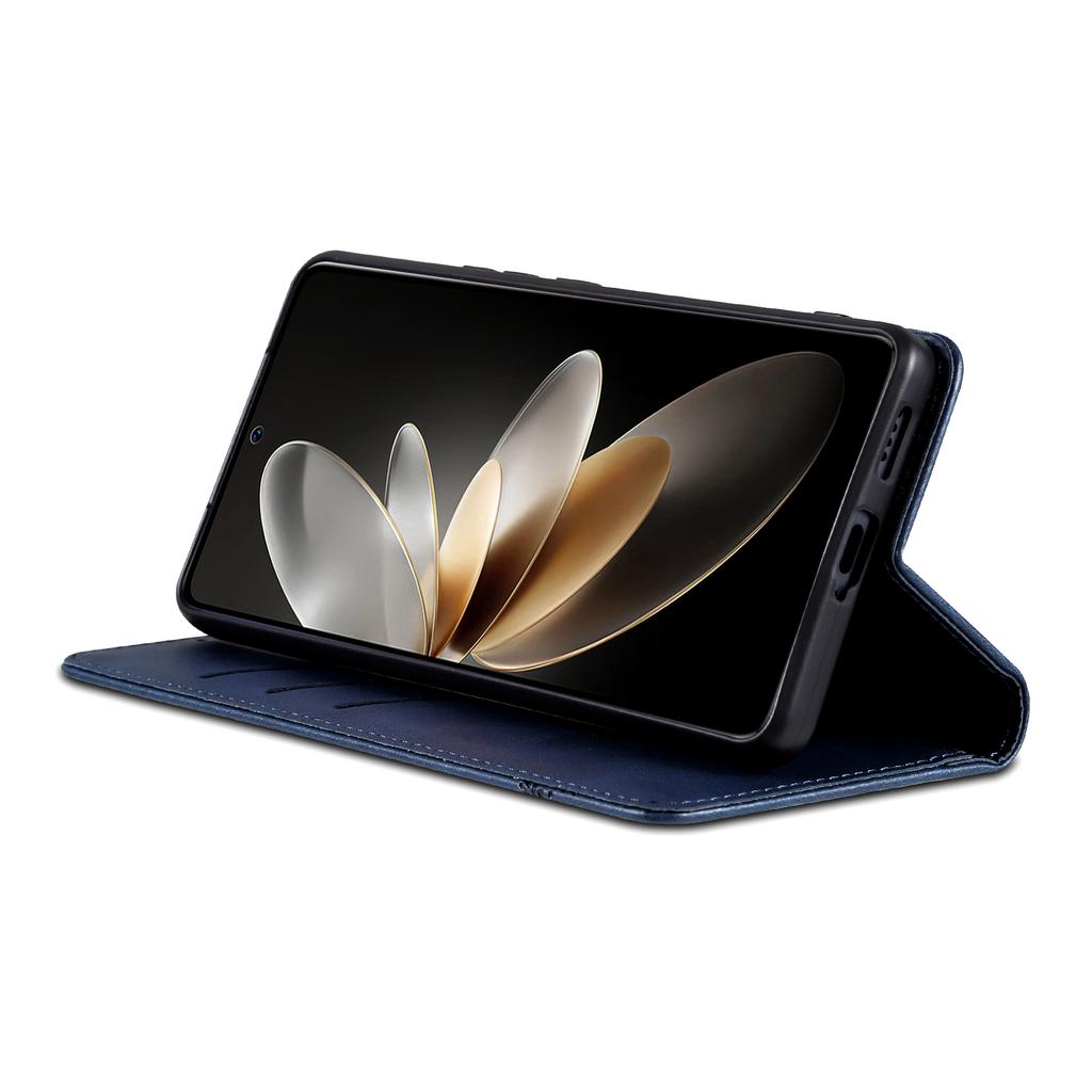 AZNS For Huawei Pura 70 Wallet Case PU Leather Magnetic Shock Absorbing Phone Cover