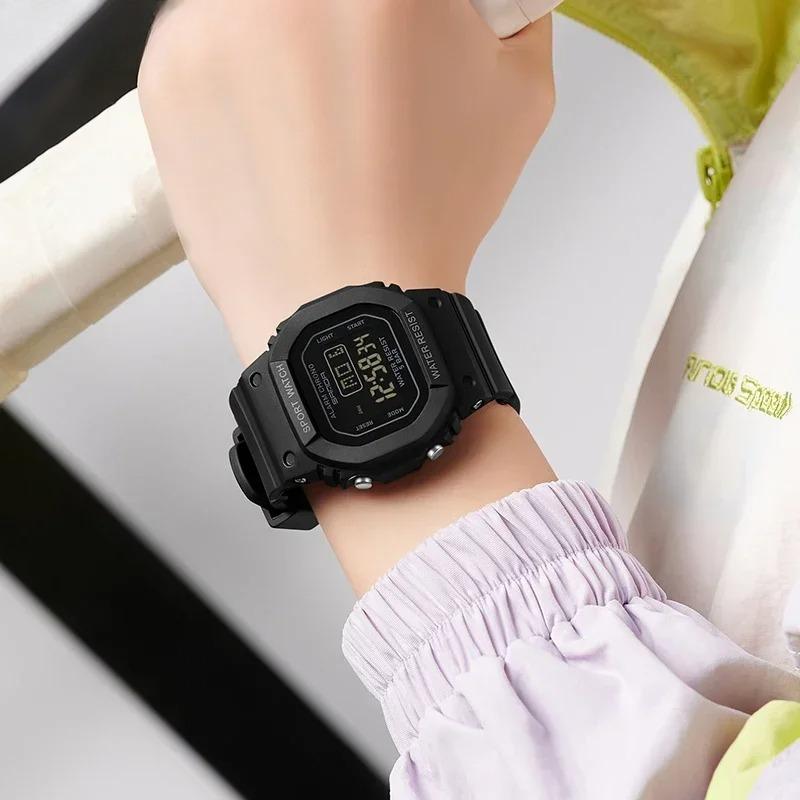 393 Luxury Waterproof Sport Digital Shockproof Ladies Wristwatch LED G Style Electronic Watch for Women Alarm Clock Reloj