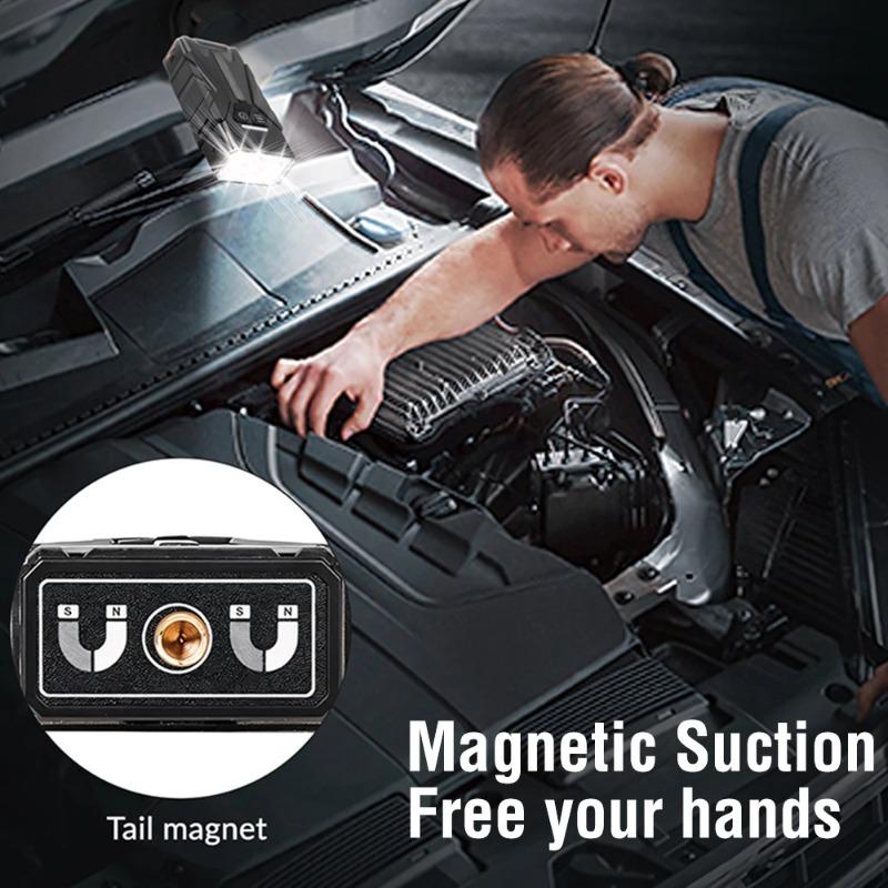 High Brightness Flashlight Rechargeable RGB Folding Desk Lamp Clip Magnetic Portable Multifunctional Flashlight