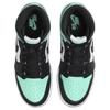 Air Jordan 1 Retro High OG GS Green Glow Kids Sneakers White Black FD1437-130