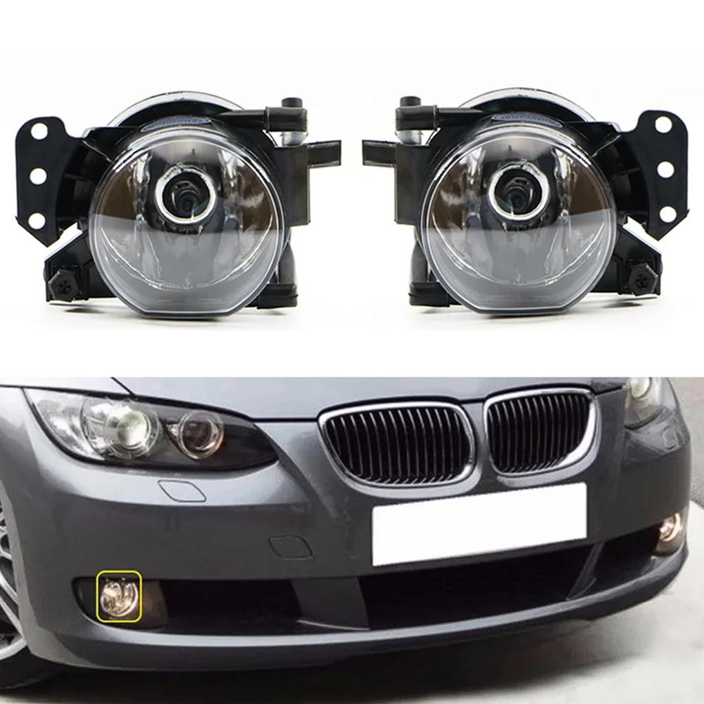 Pair Car Fog Light Housing for E60 E90 E63 E46 328i 335i 328xi 335xi 63176910792 63176920704 63176910791 63176920703