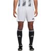 Adidas Contrast Stripe Soccer Shorts Men Bottoms White DP3247