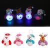 Christmas Gift LED Snowman Light Home Ornaments Xmas Tree Hanging Decoration