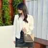 Simple Structured Shoulder Crossbody Bag