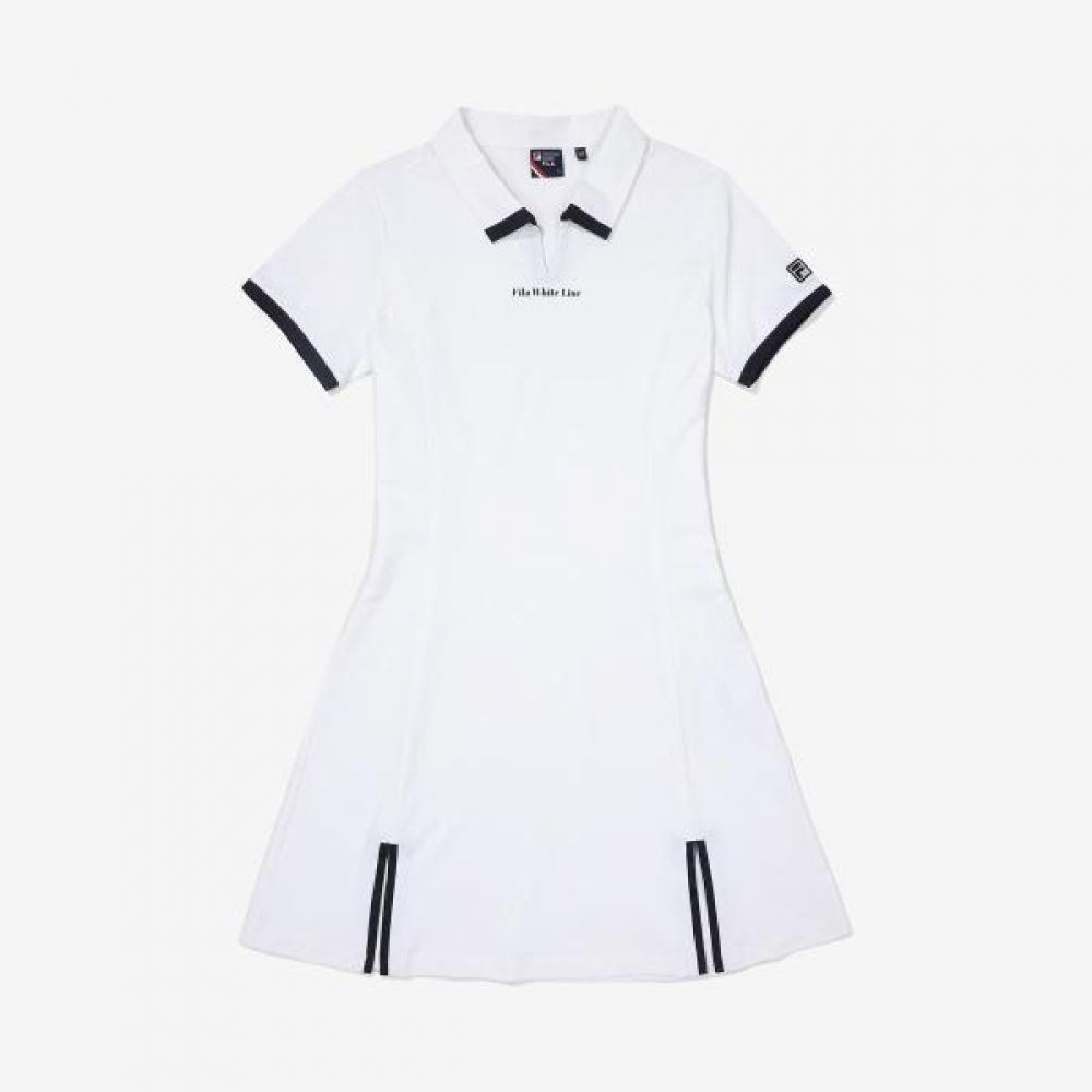 Fila Tennis Life Collar One Piece OFFWHITE/100