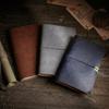Weiches Tagebuch Journal Planer A5 Reiseordner DIY Handgemachtes Notizbuch mit losen Blättern Schule