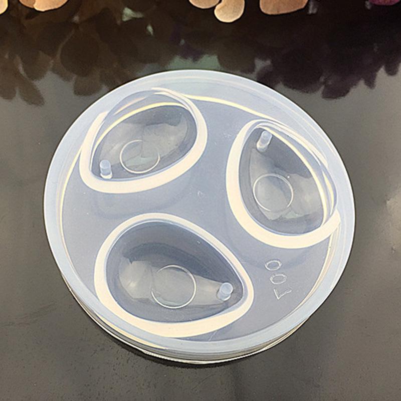 Water Drop Gem Mold for Epoxy Resin DIY Baby Hair Pendant