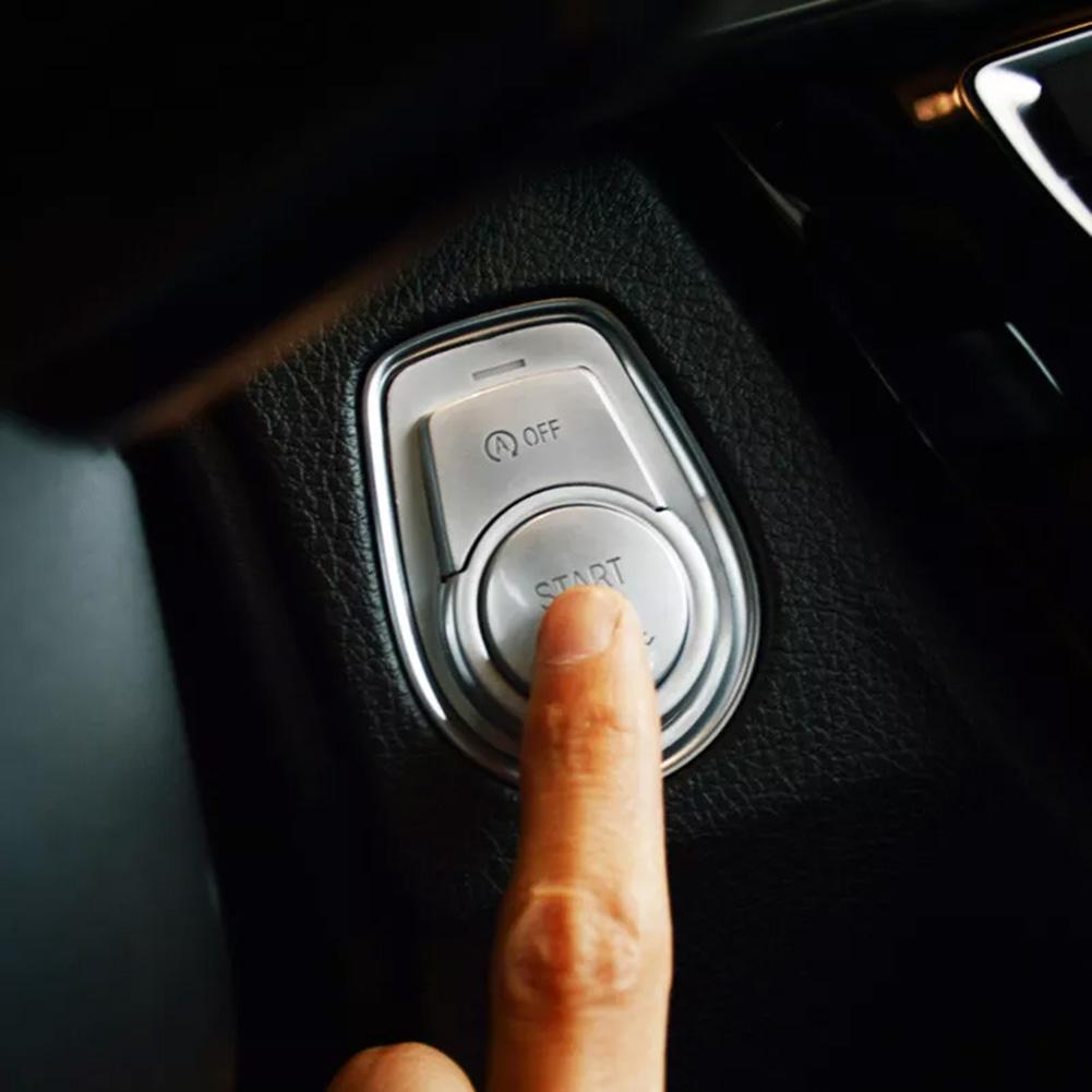 Engine Start Stop Cover Button Cover Trim Car Engine Start Stop Button