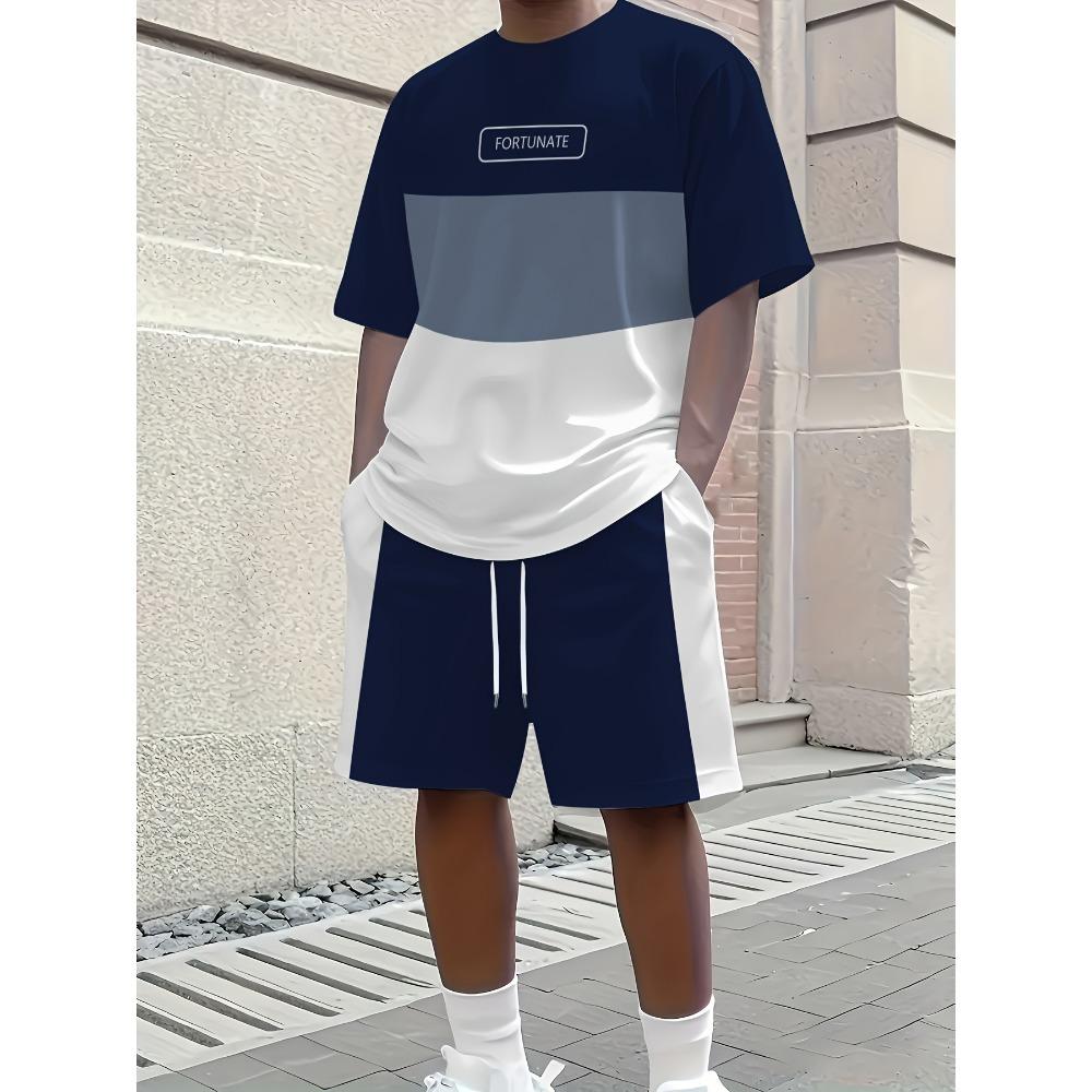 Summer Fresh T-shirt and Shorts Set