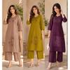 Premium Dhabu Cotton Ethnic Kurta Women's Office Casual Wear Kurti Palazzo Set