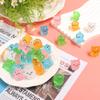 5/10Pcs Luminous Mini Resin Cat Figures Glow In The Dark Cats Animals Tiny Ornaments For Diy Fairy Garden Glass Container