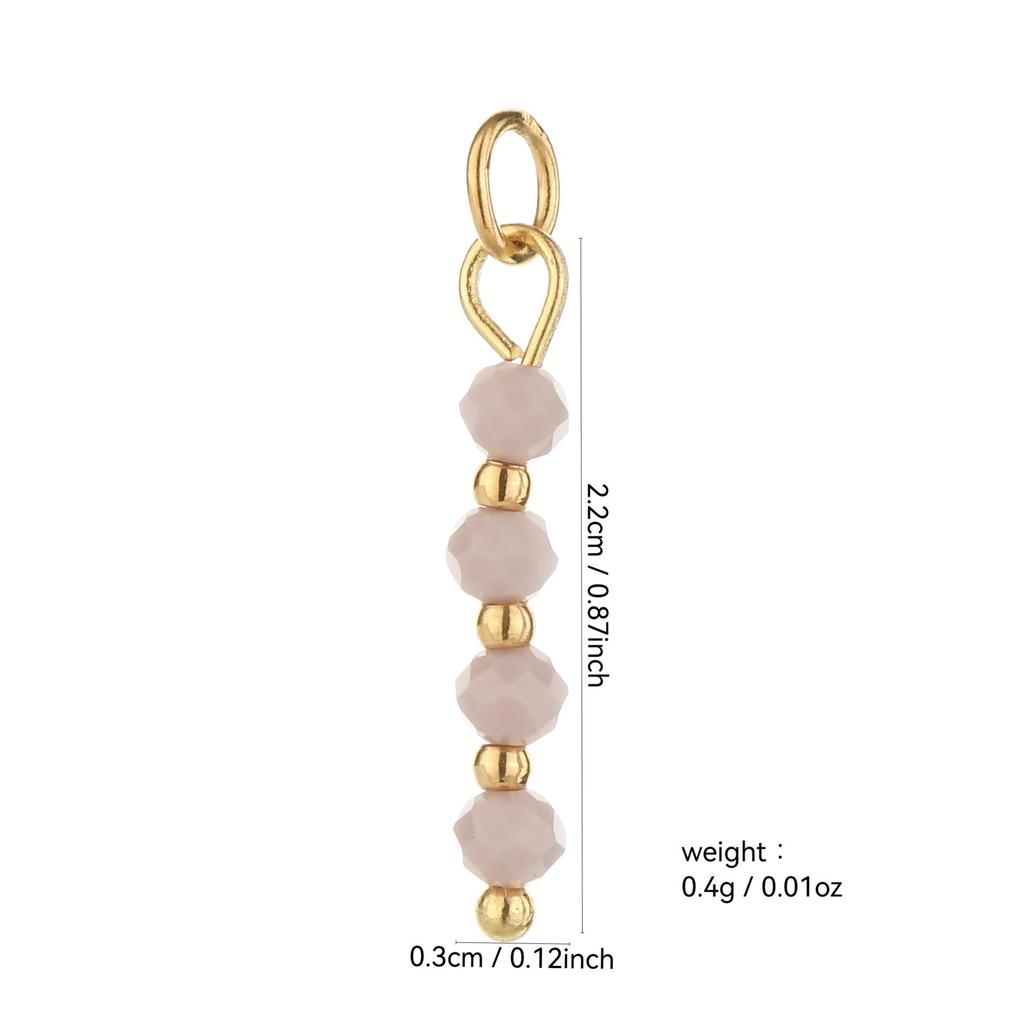 DIY Jewelry: Stainless Steel Rings, Natural Stone Crystal Necklace and Earring Pendants