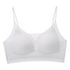 New Bra Upper Support Comfortable Breathable Fixed Cup Beautiful Back Thin Shoulder Strap Bra