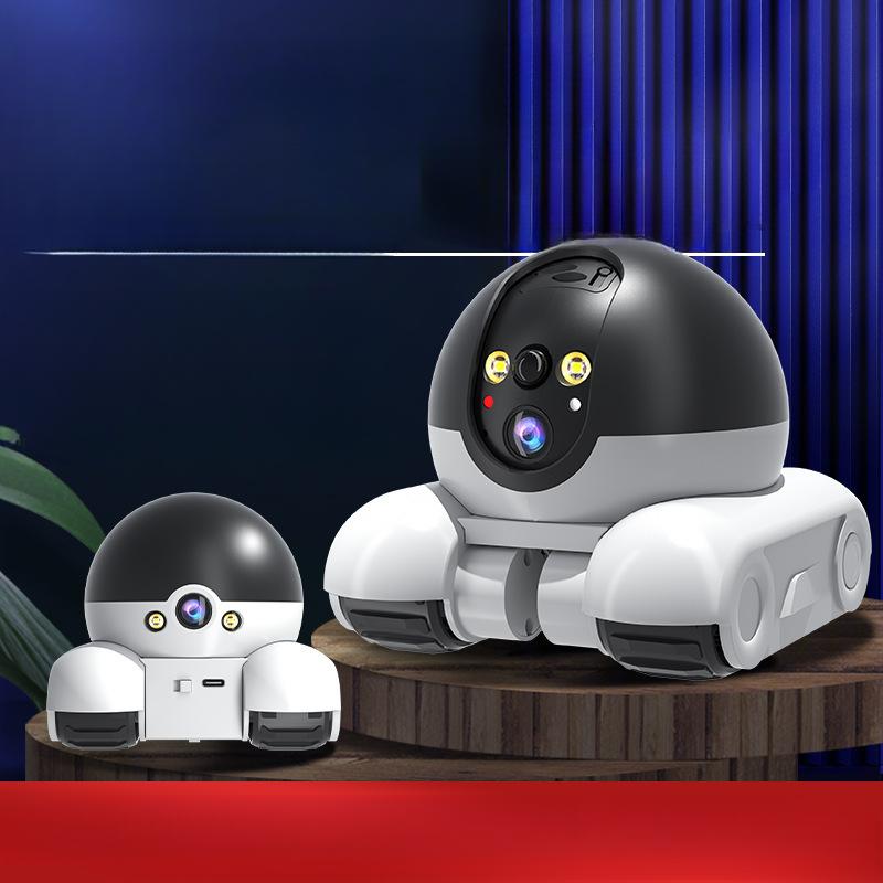 Popular Recommendation Ai Automatic Tracking Household High Definition One-Click Pet Dual Screen Wireless Pet Surveillance Camera