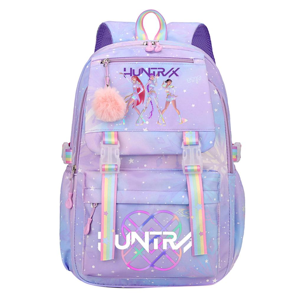 Schulrucksack mit großer Kapazität und Schultergurt; Schüler Drei-teiliges Federmäppchen-Set