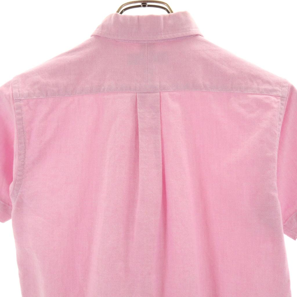 Ralph Lauren Short Sleeve Button Down Shirt 150 Pink Kid's Used
